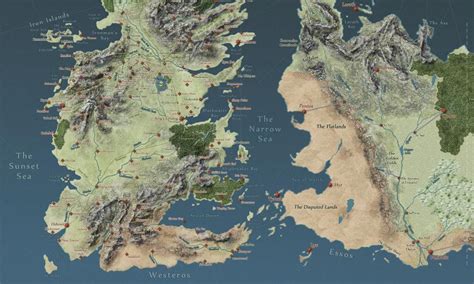 game of thrones map 3d.